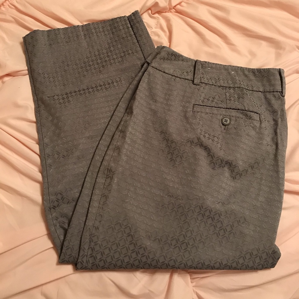 LOFT Dress Slacks silver!